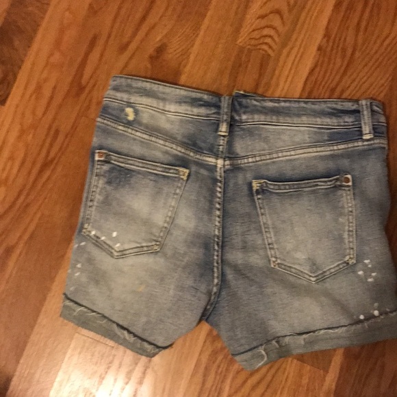 SALE NWT Anthropologie Pilcro Slim Denim Shorts size 29 - Picture 12 of 15